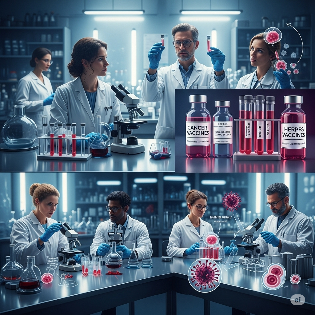 Cancer & Herpes Vaccination